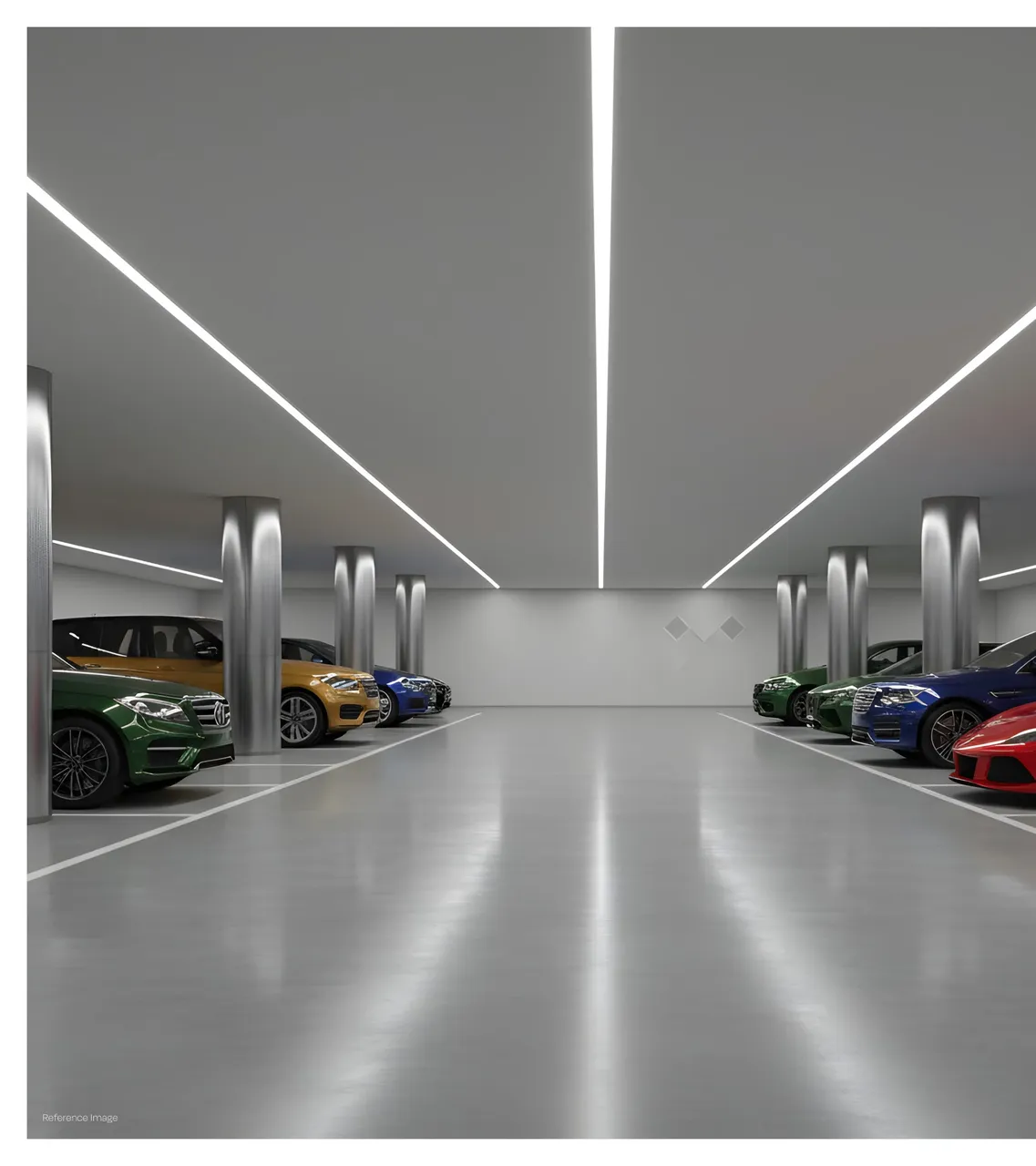 Luxury 3-Level Basement Parking